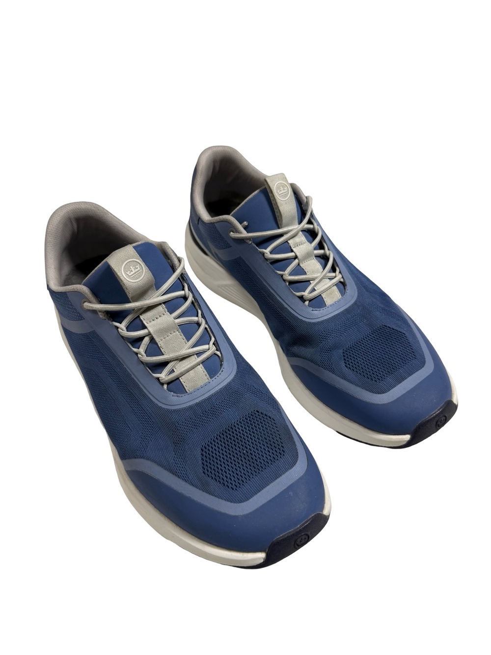Peter Millar Camberfly Shoes Sz 11.5 Blue Pearl Mesh Athleisure Sneakers Casual